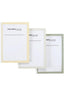 PolyMaster Sliding Bar Report Cover A4, White