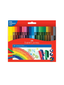Faber-Castell Connector Felt Tip Pens 20 Colours with 9 Clips & Craft Card – FCI11200