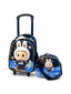 2-in-1 Labubu Space Theme Kids Trolley Bag Set – Trolley Backpack with Insulated Lunch Bag