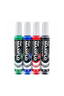 Pentel Maxiflo Whiteboard Marker Set, Assorted Colours, 4 Pieces