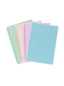 A5 4 Line Hard Cover Spiral Notebook - Asst Color