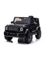 Mercedes Benz Jeep AMG G63 Ride On Car for Kids with Plastic Wheels & Plastic Seat, Battery Operated Electric Car, Black