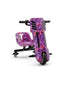 FT 36V Electric Drift Scooter Purple – 3 Wheel Ride-On with LED Lights, Bluetooth & Adjustable Speed for Kids & Teens