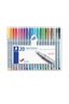 STAEDTLER Triplus Fineliner 334 – 20 Assorted Colours, 0.3 mm, ST-334-SB20