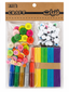 SBC Craft Set – Buttons, Googly Eyes, Wooden Sticks & Glitter Bundle