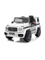 Mercedes-Benz G63 Ride-On Car White | Kids Electric Car with Plastic Wheels & Seat