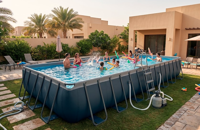 Why This Frame Swimming Pool Is Going Viral