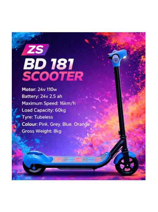 Electric Scooter Blue BD-181
