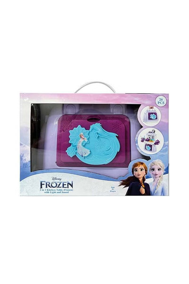 Disney Frozen 2-in-1 Light and Sound Kitchen Table Set