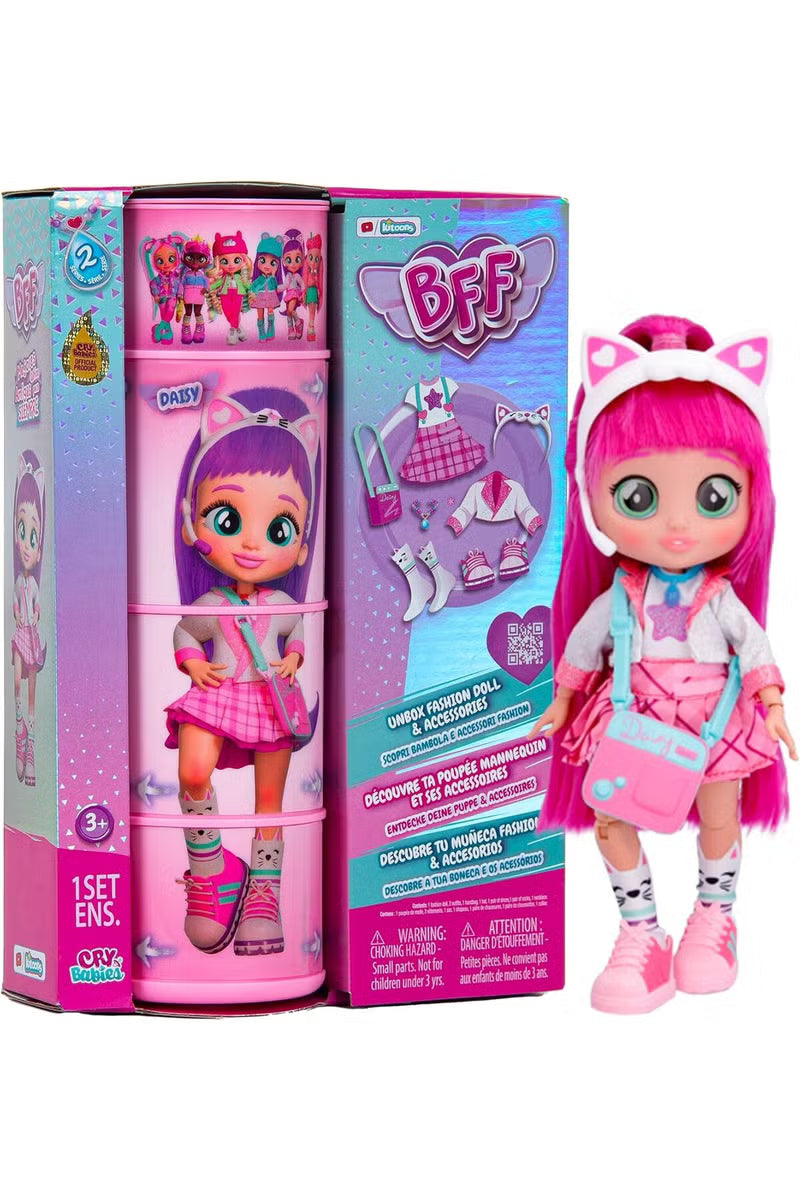 Cry Babies BFF Doll Daisy 8-Inch Doll