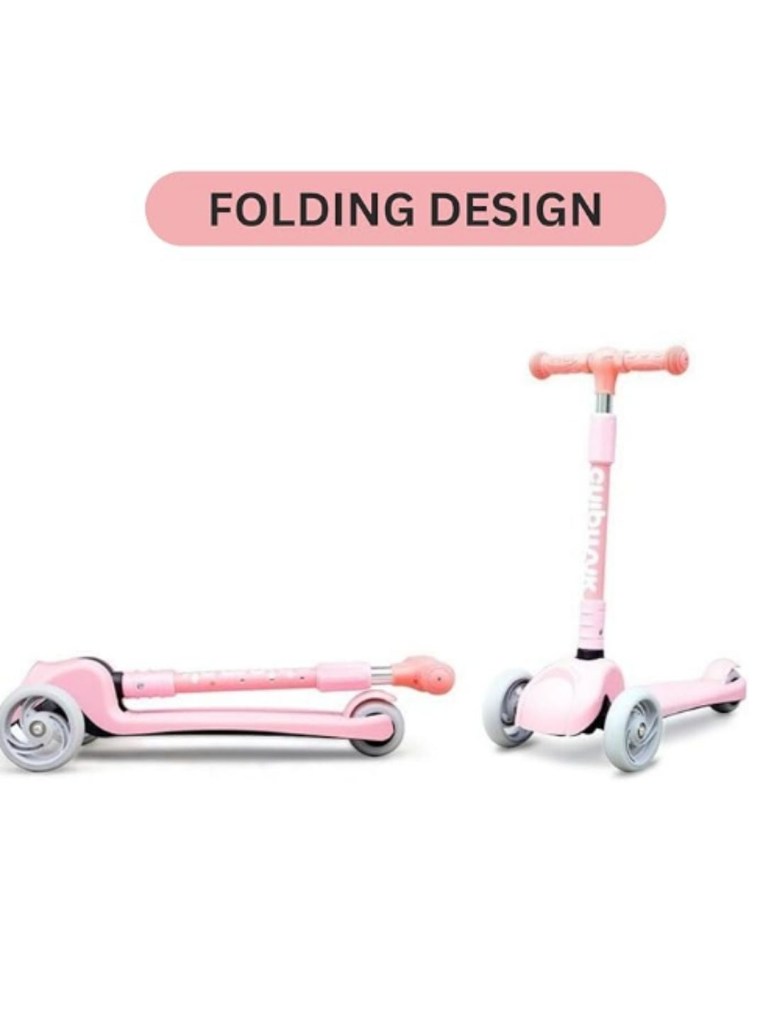 Chipmunk A-3 DIY Folding Scooter – Pink