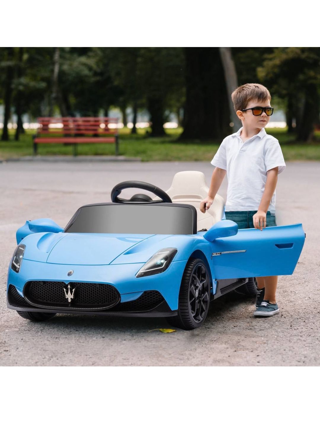 Maserati MC20 Cielo 12V Licensed Electric Ride-On Car for Kids – Model S302B , RED