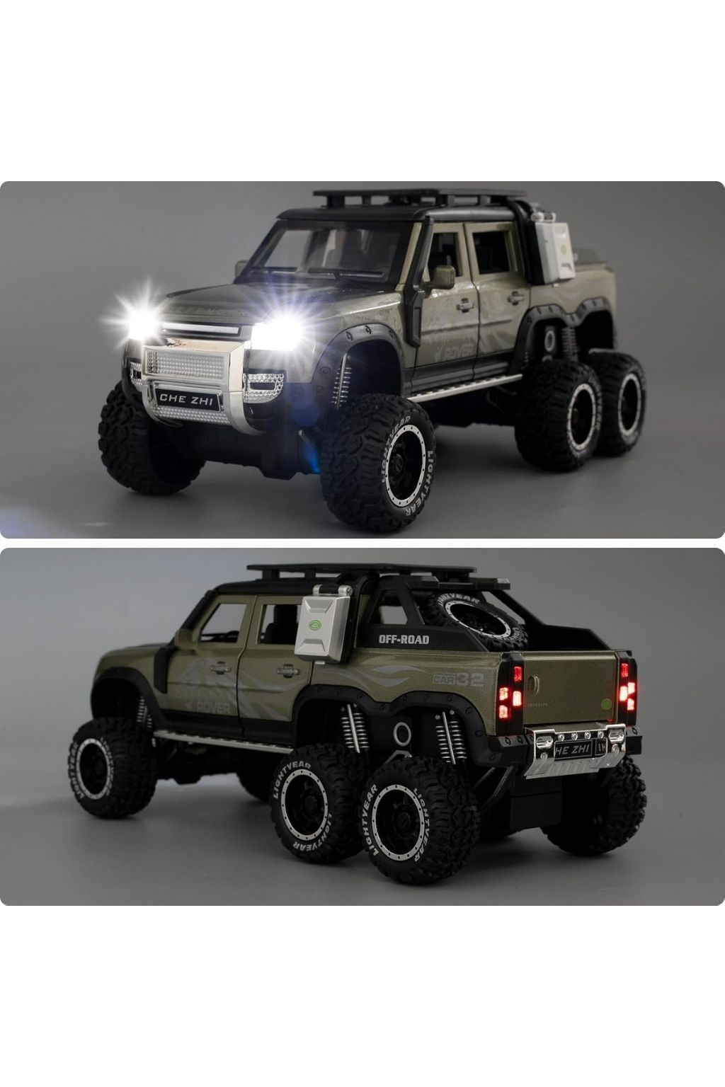 Land Rover Defender Diecast Toy Car 1:24 CZ135A- Assorted