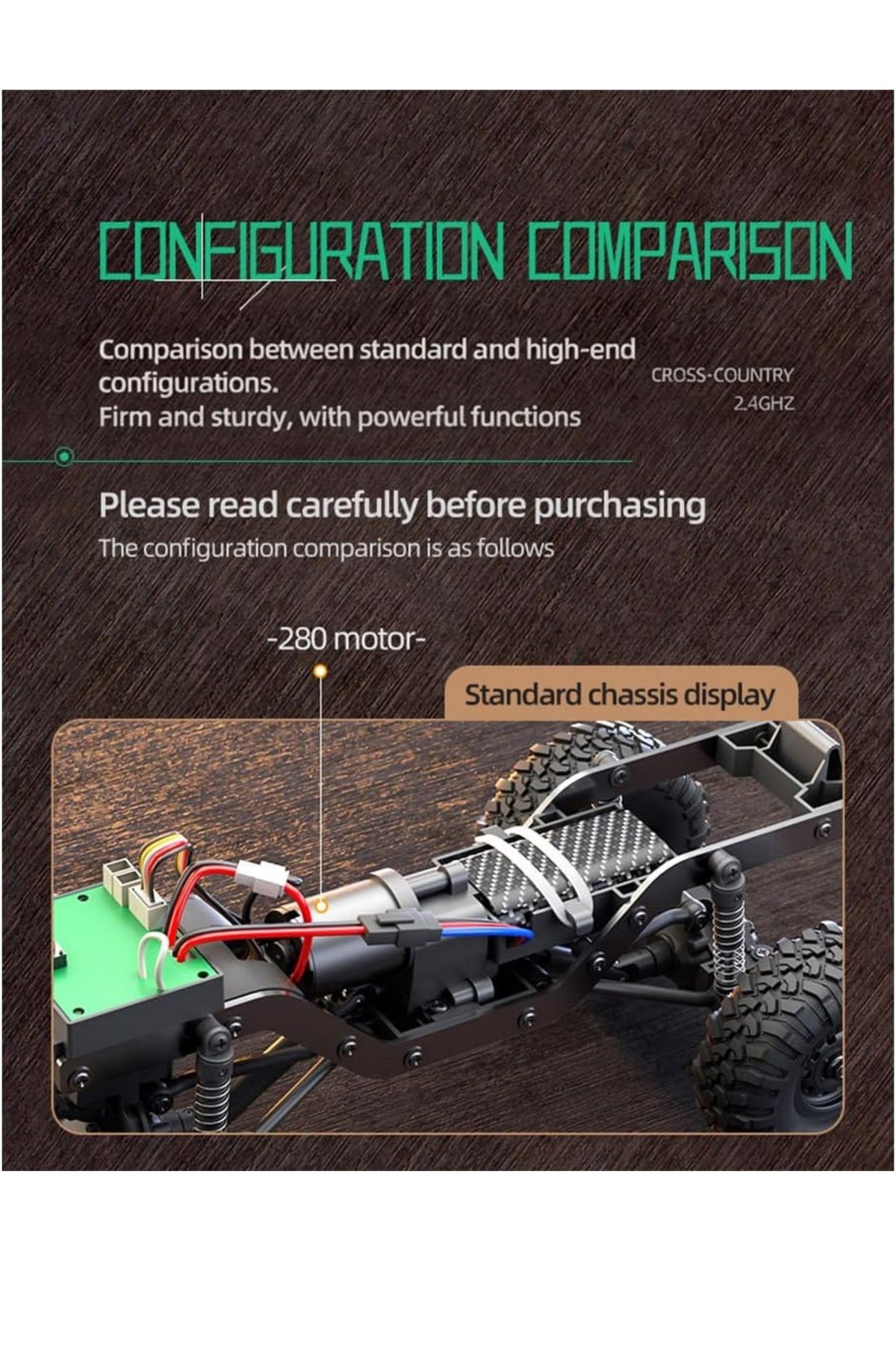 Mini RC Rock Crawler Truck 4WD 1:16 , HB-R1612 | Assorted