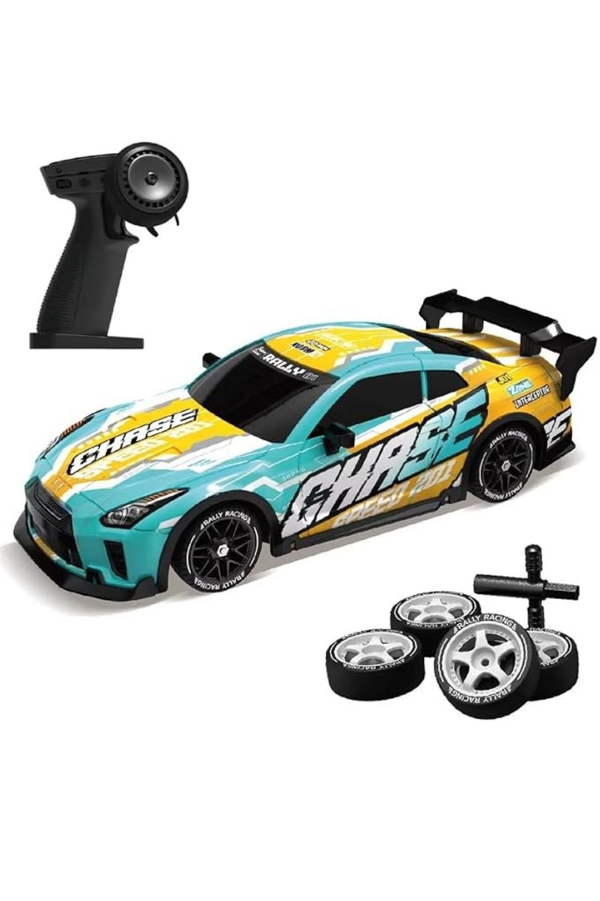 4WD RC Drift Racing Car 25KM/H with LED Lights, 1:14 – UJ99-PY360 | Assorted