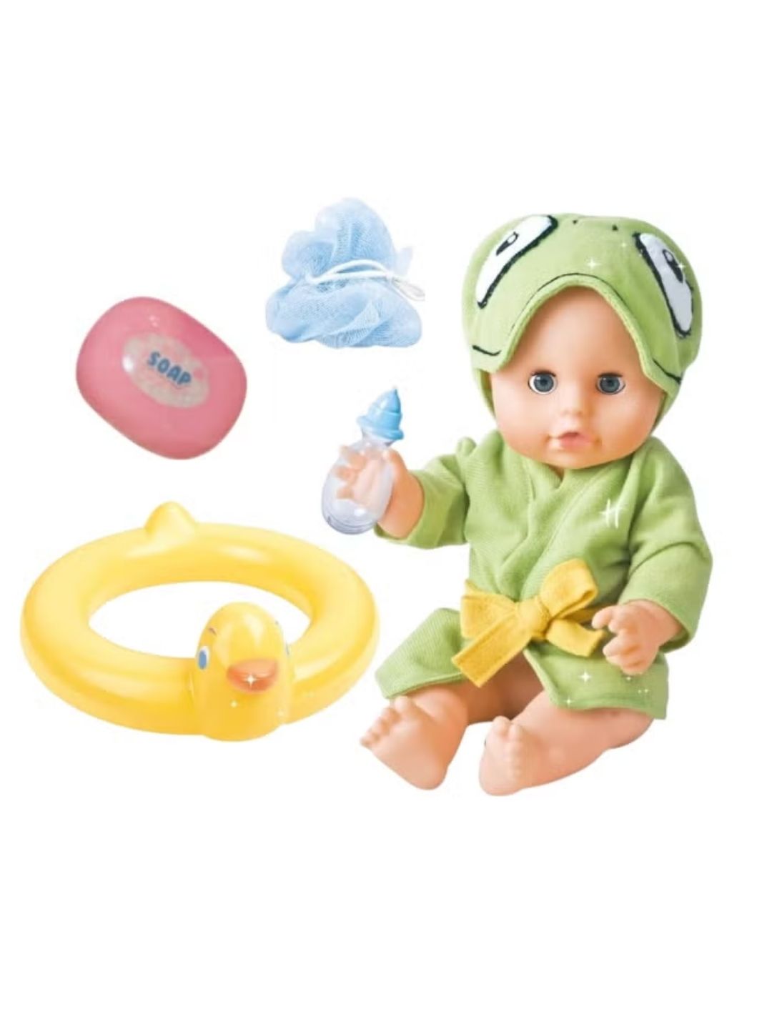 Bambolina Amore 30cm Bath Baby Doll With Bathing Set (BD1829SUP) Secondary image