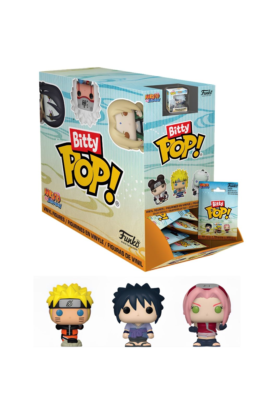 Funko Bitty POP! Mystery Naruto Shippuden Mini Vinyl Figure الصورة الرئيسية