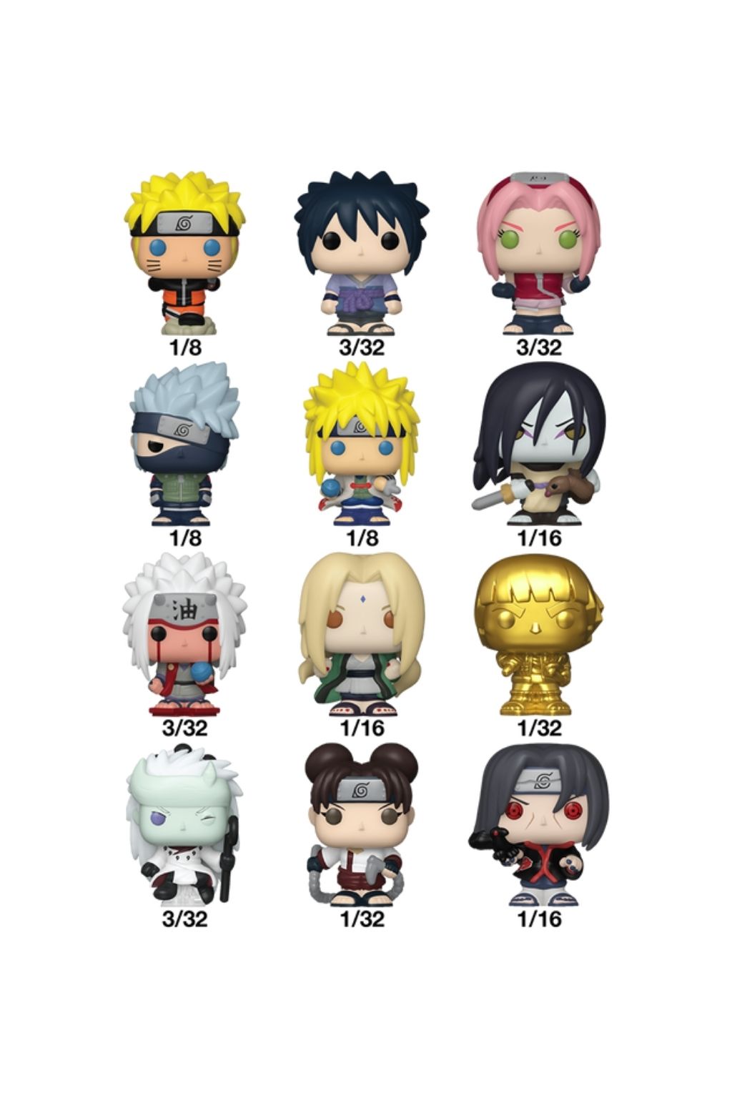 Funko Bitty POP! Mystery Naruto Shippuden Mini Vinyl Figure صورة ثانوية