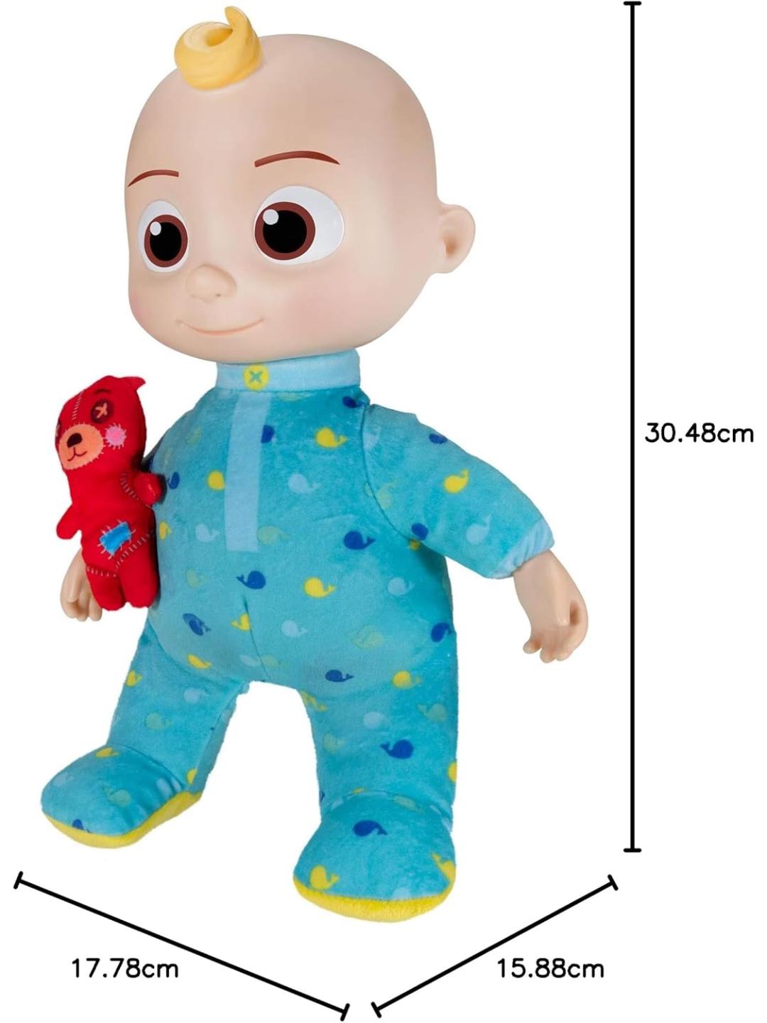 Cocomelon JJ Doll Roto Bedtime – 11-Inch Interactive Doll