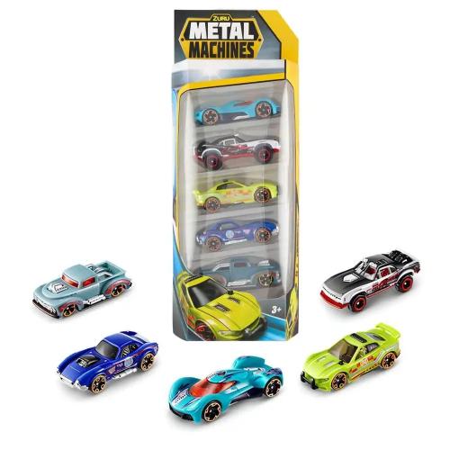 Zuru Metal Machines Refresh Series 3 Cars 5‑Pieces, Assorted
