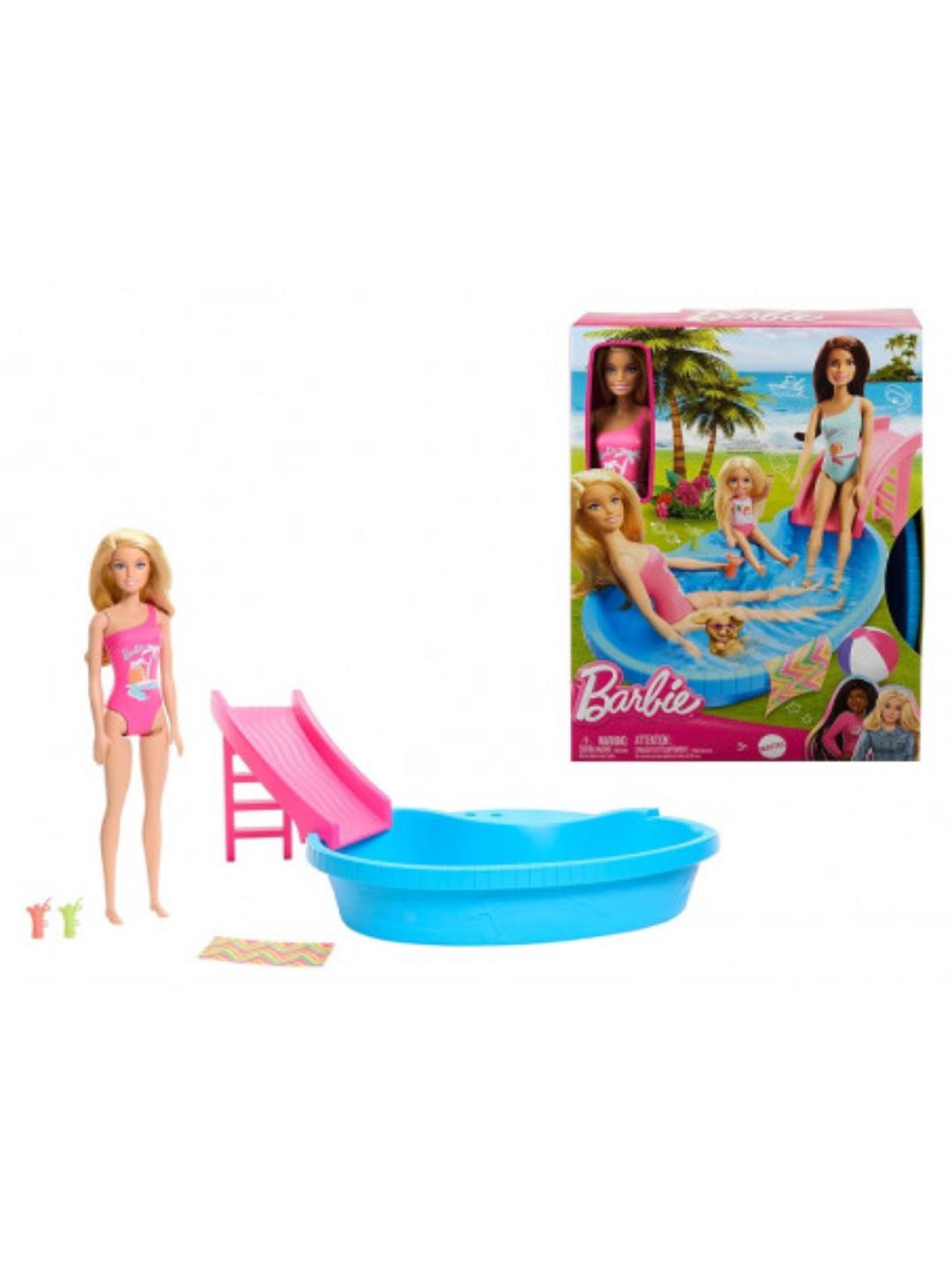 Barbie Pool Playset with Doll