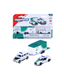 Majorette Dubai Police Racing Deluxe Trailer Diecast Set
