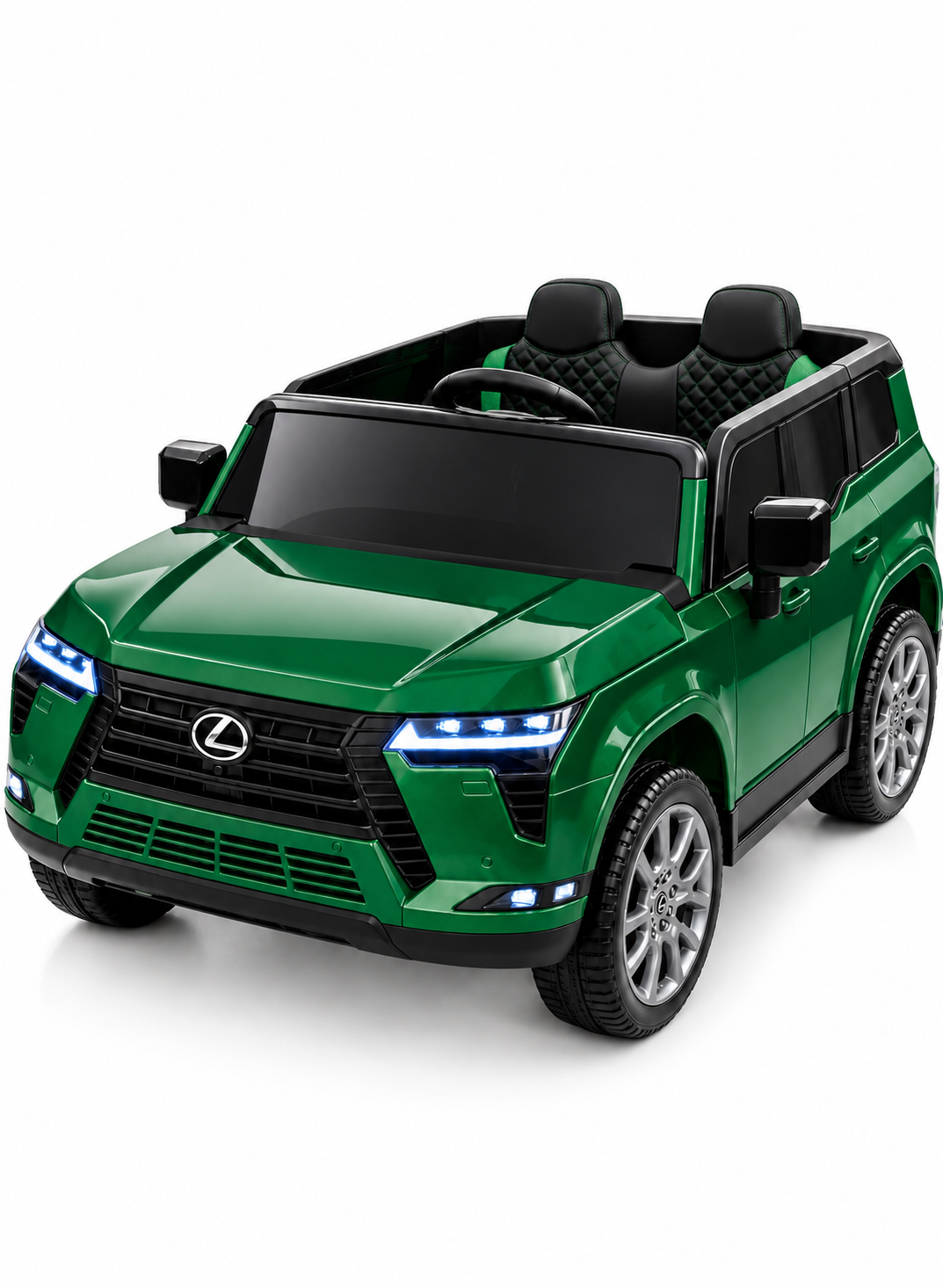سيارة لكزس GX550 الكهربائية للأطفال - بني صحراوي