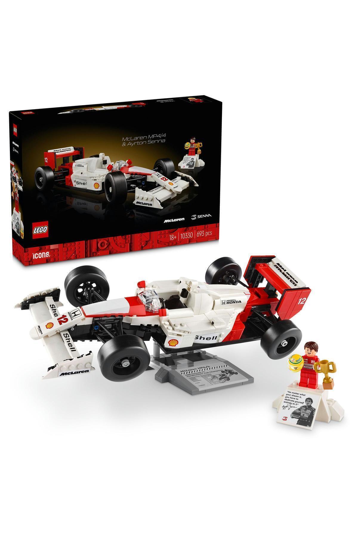 LEGO Icons McLaren MP4/4 & Ayrton Senna 10330 Building Set