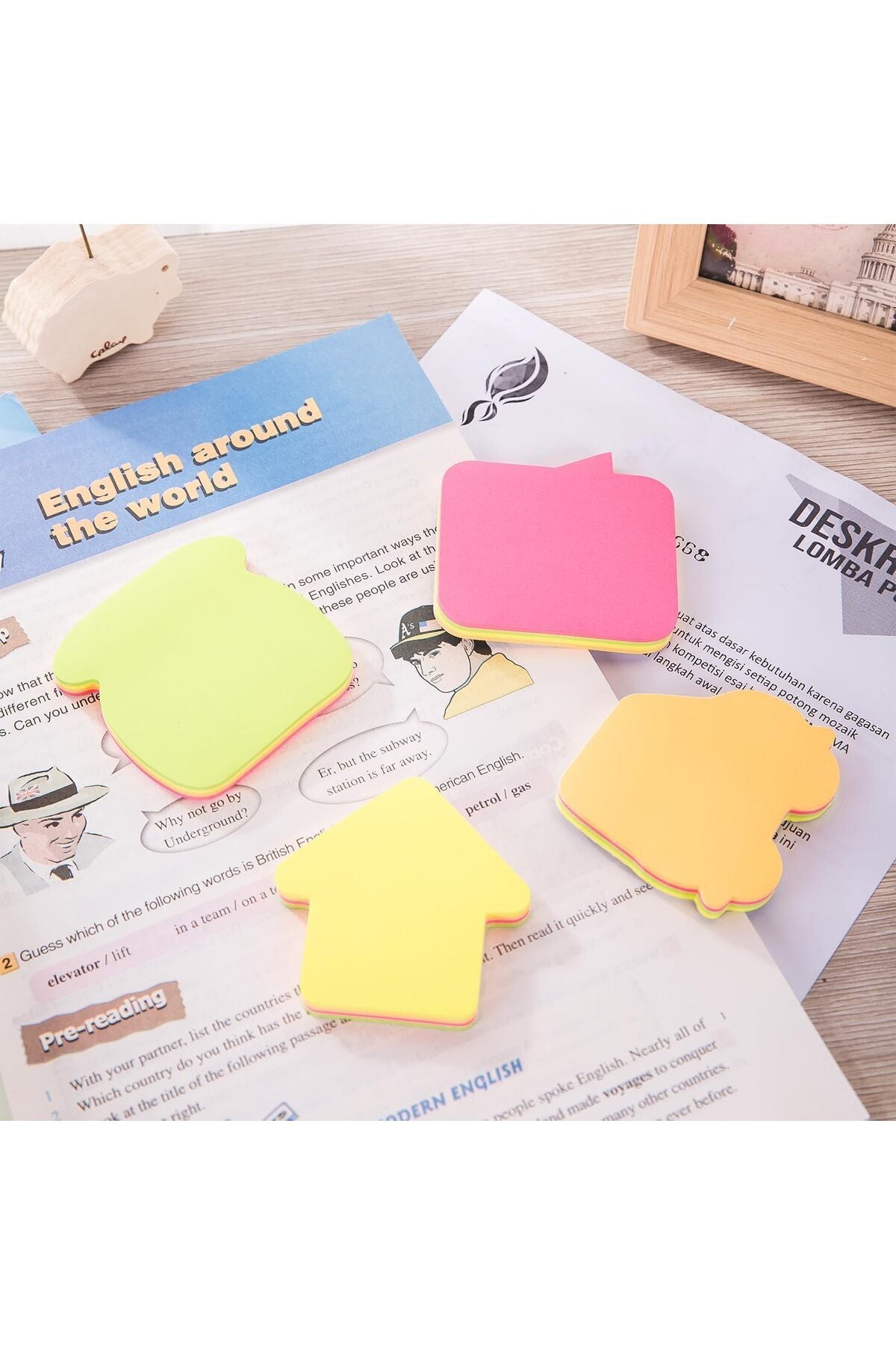 Deli Unique Shape Sticky Notes