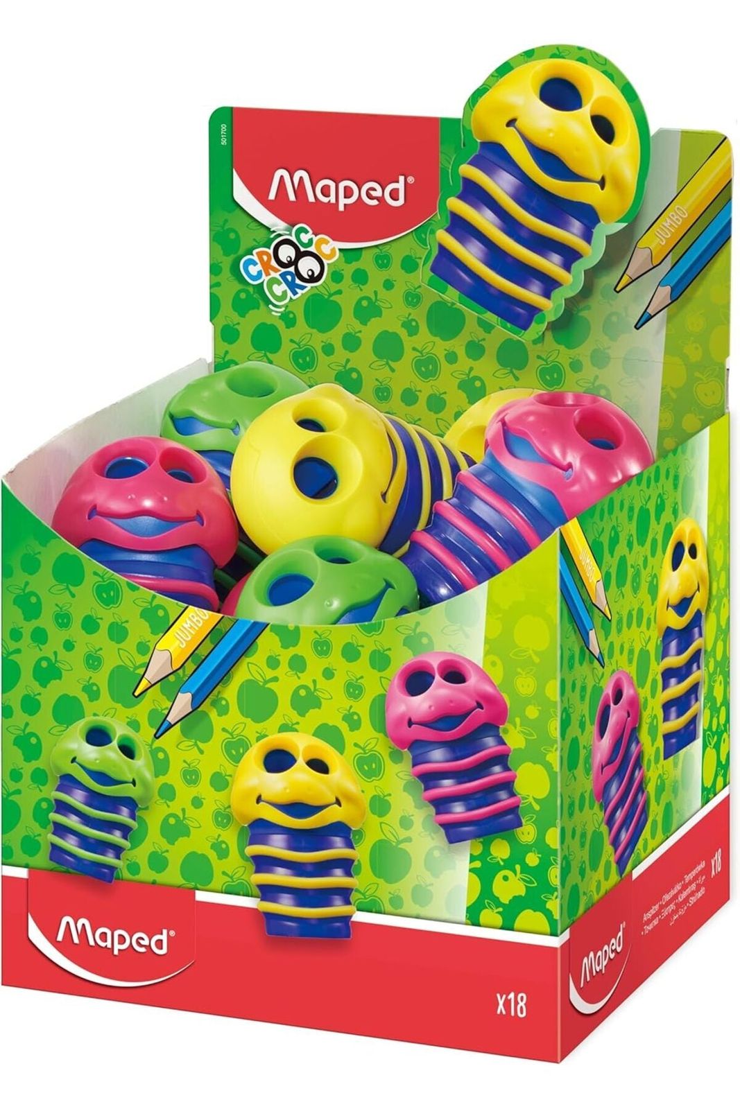 Maped Croc-Croc Sharpener, 1 Piece, Assorted color