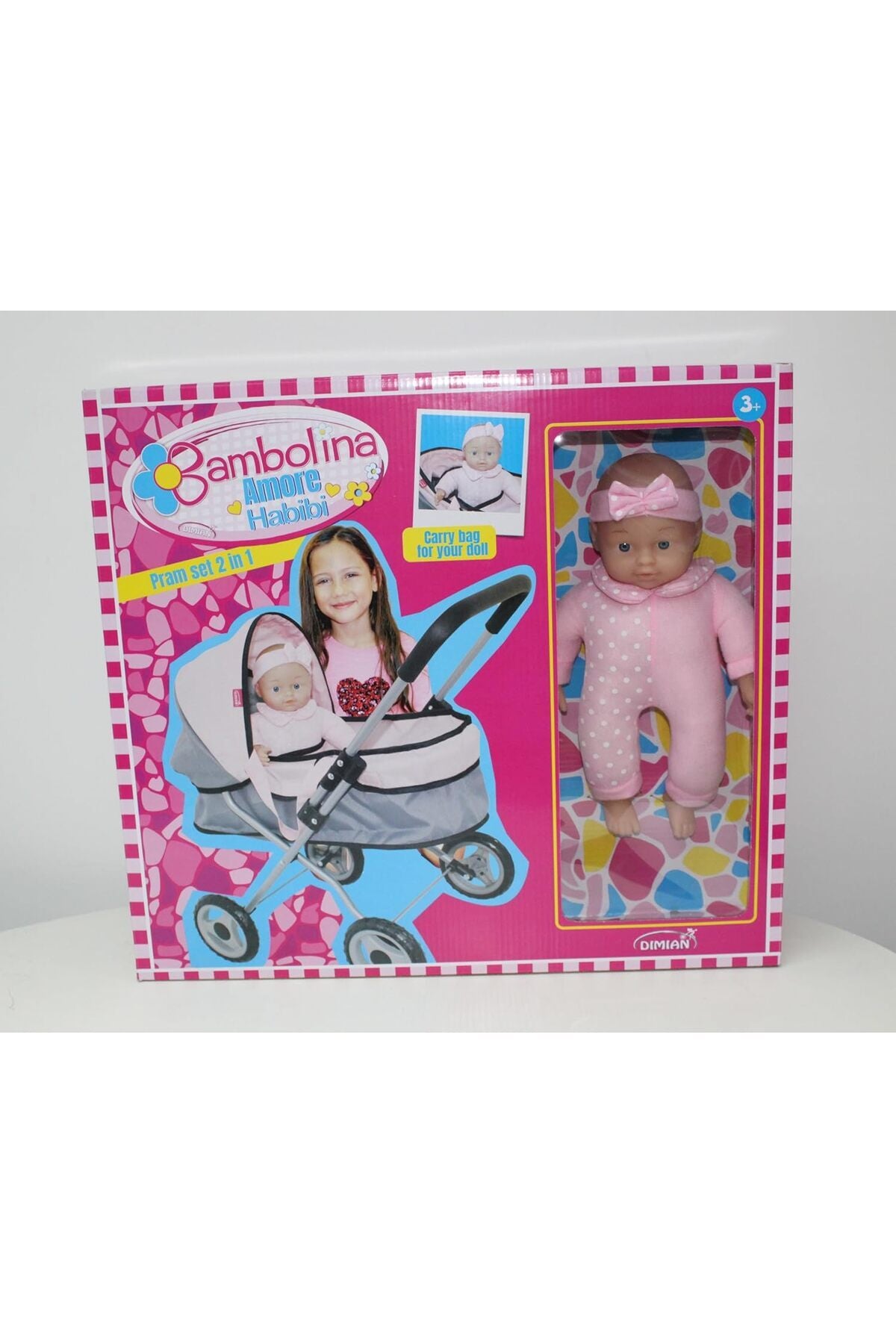 Pram Set 2 In 1 With Doll BD2113SUP Main image