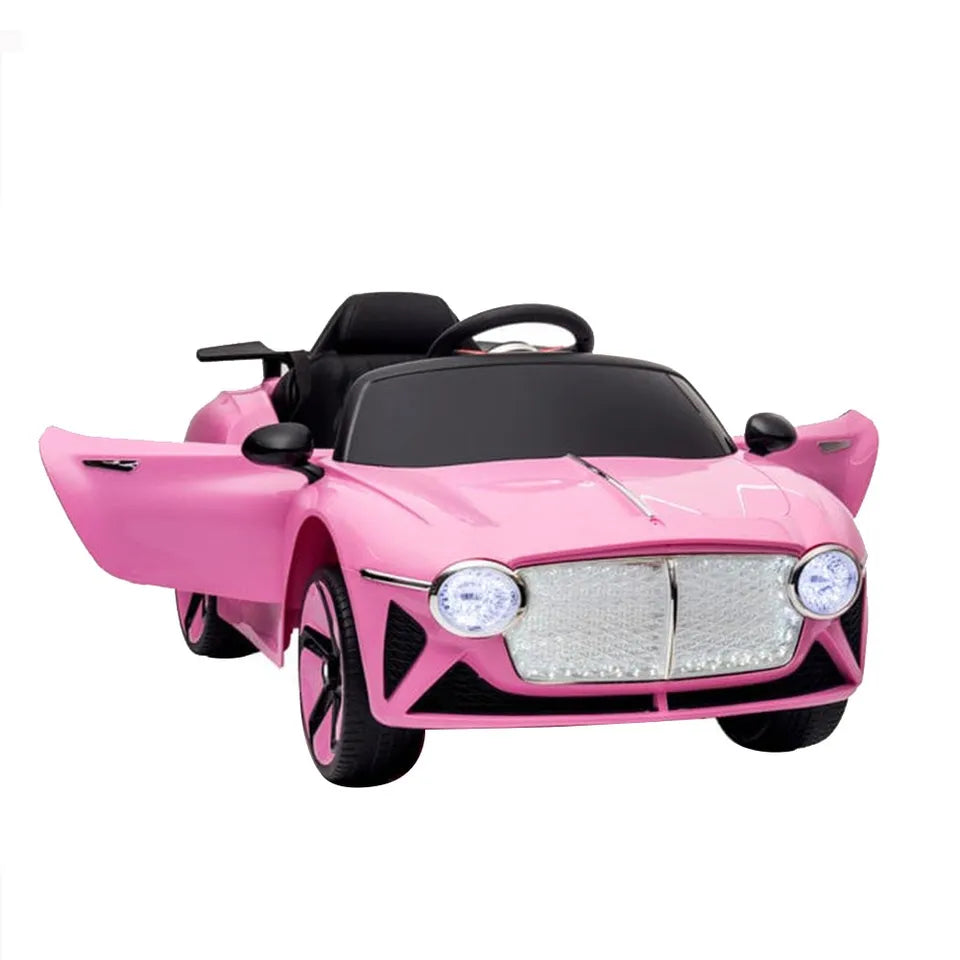 Bentley Electric Kids Ride On Car with Remote - Pink