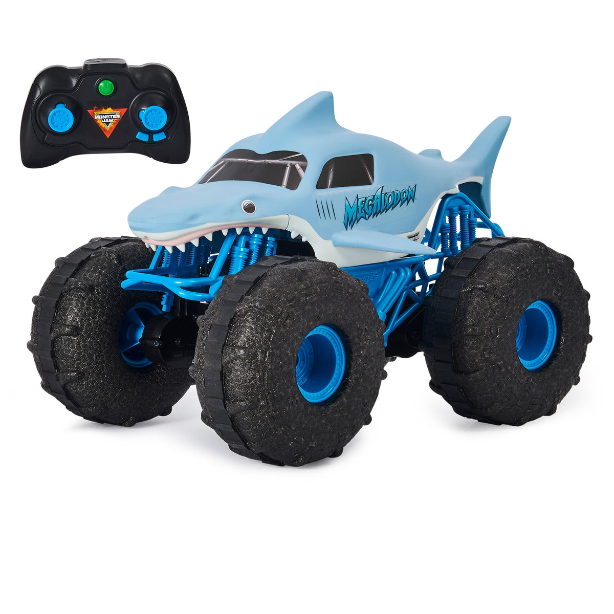 Monster Jam Official Megalodon STORM All-Terrain Remote Control Monster Truck