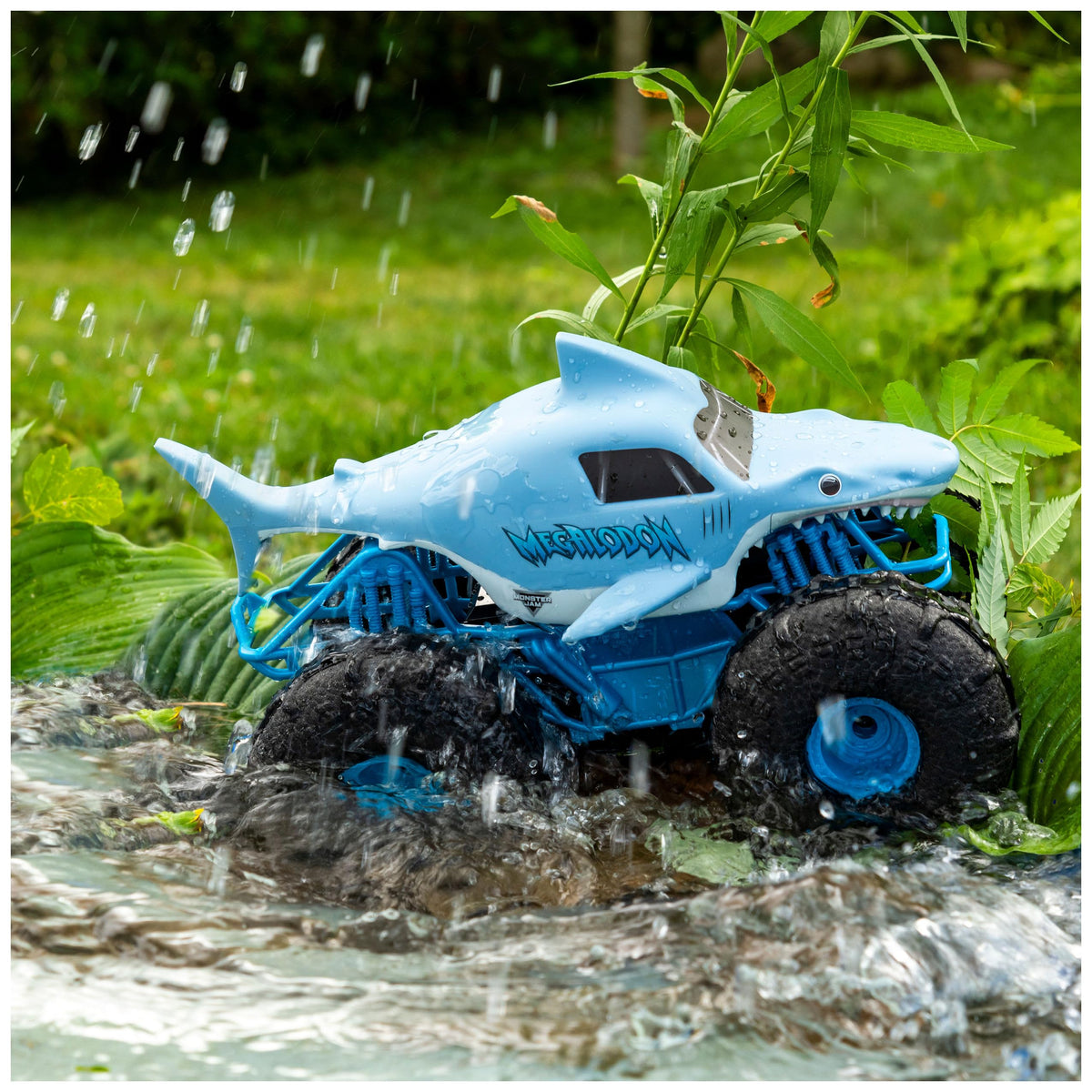 Monster Jam Official Megalodon STORM All-Terrain Remote Control Monster Truck