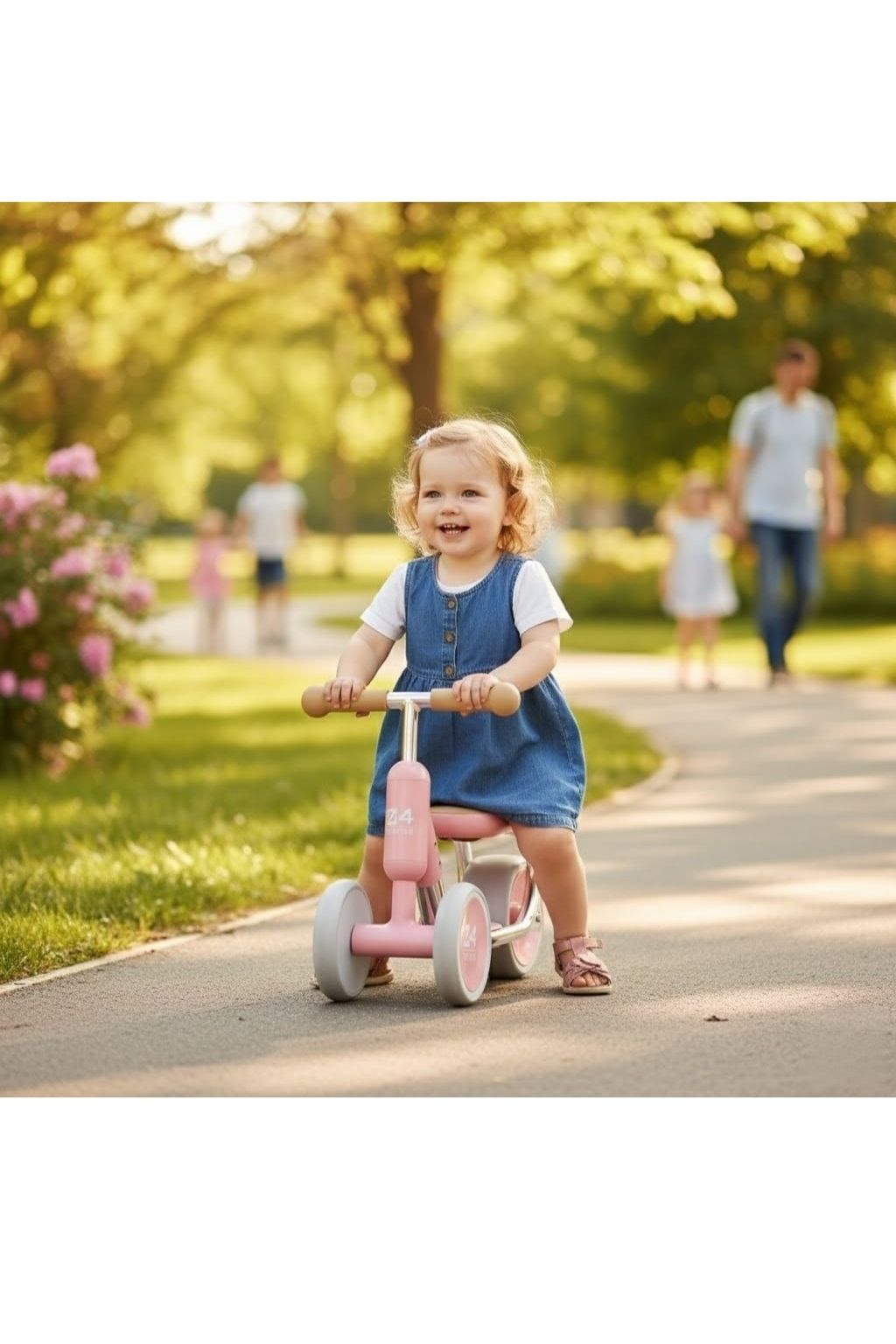Toddler Balance Walker Push Scooter – S800 P - Pink