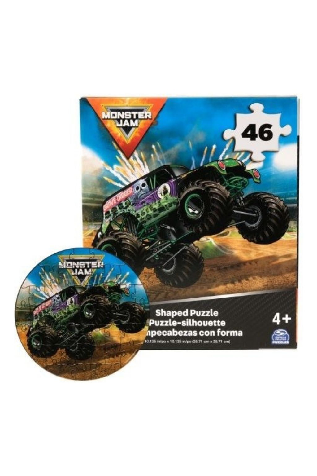Jigsaw Puzzle Assorted Designs – Paw Patrol, DC, Monster Jam & Marvel, 46 Pieces, Ages 3+