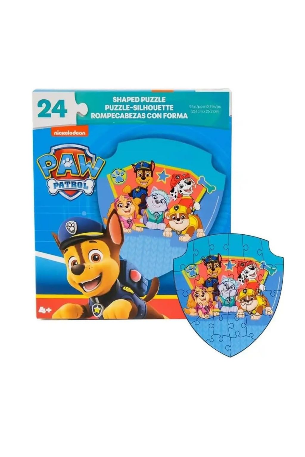 Jigsaw Puzzle Assorted Designs – Paw Patrol, DC, Monster Jam & Marvel, 46 Pieces, Ages 3+