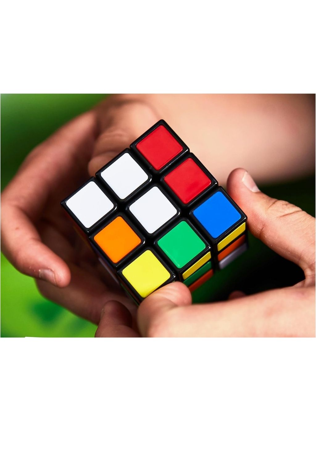 Rubik’s Cube Classic Edition 3×3 Twist Puzzle, Multicolour, Model 6063968, Ages 3+ صورة ثانوية