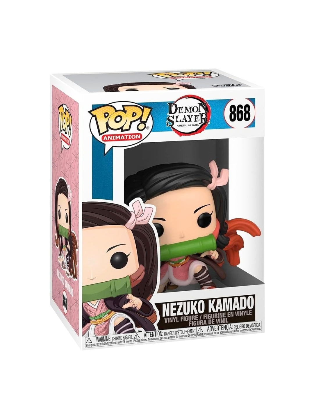 Funko Pop! Animation Demon Slayer Nezuko Kamado Vinyl Figure – 9.5 cm Collectible