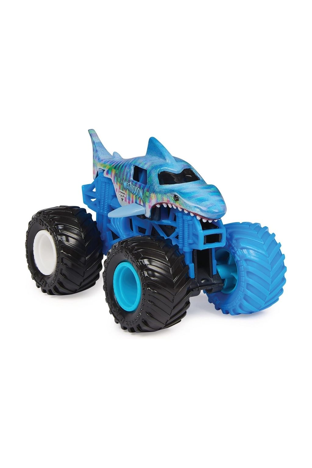 Monster Jam Earth Shaker 1:64 Scale Die-Cast Monster Truck with Detachable Wheelie Bar and Collector Poster