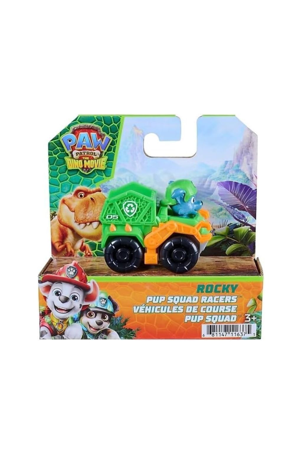 PAW Patrol Dino Movie Pup Squad Racer Toy Vehicle –01 pcs Assorted | Model 6076062
