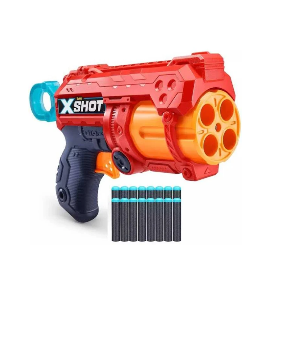 مسدس سهام رغوية X-Shot Excel Fury-4 Fury 4 (الموديل: XS-36377-A) صورة ثانوية