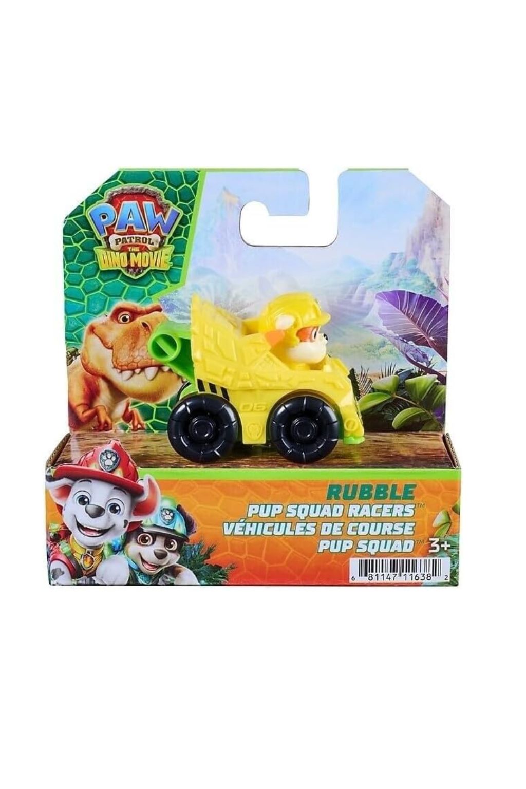 PAW Patrol Dino Movie Pup Squad Racer Toy Vehicle –01 pcs Assorted | Model 6076062