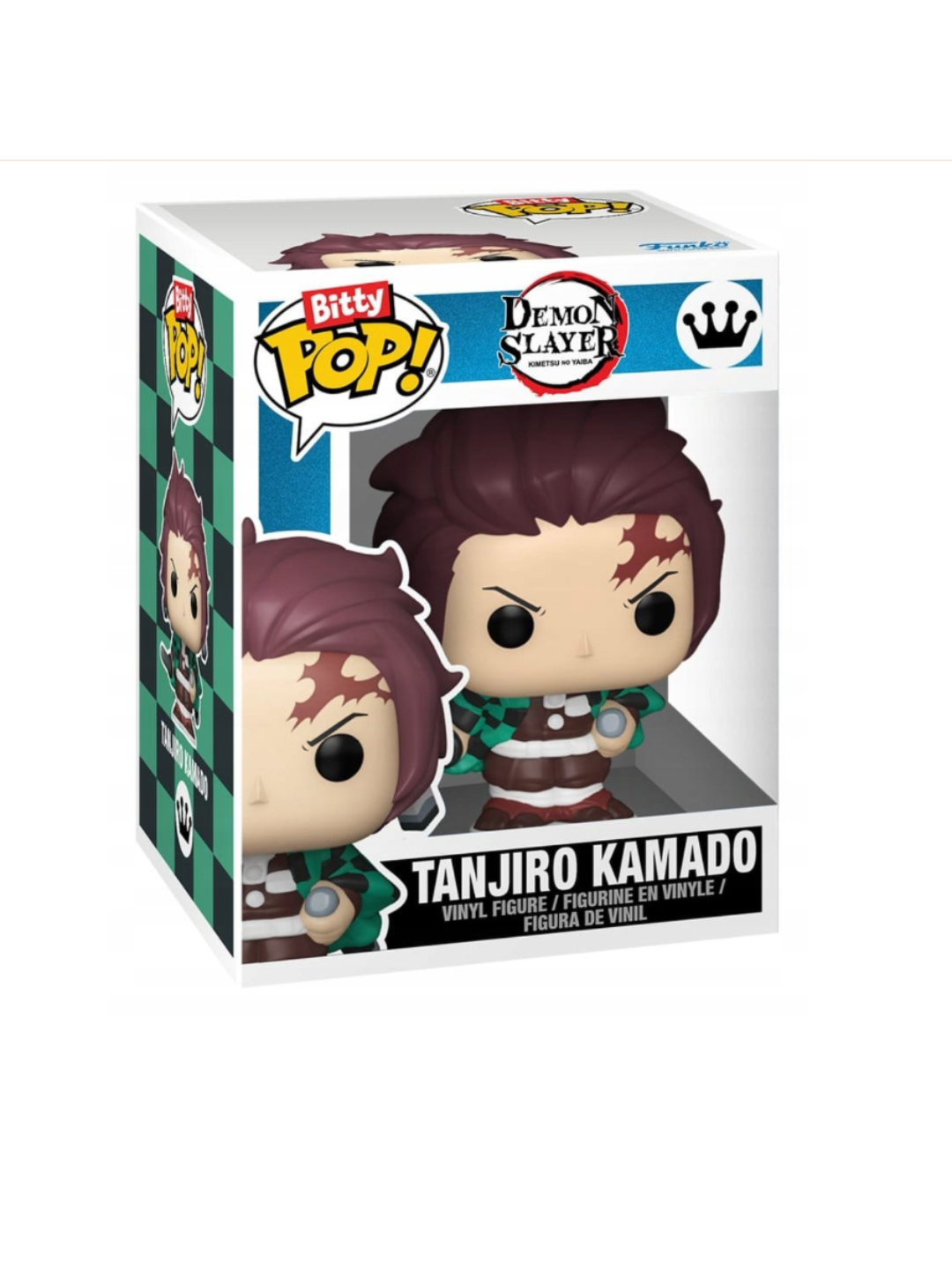 Funko Bitty Pop! Demon Slayer Tanjiro Kamado & Nezuko Kamado 2 Pack Vinyl Figures – 2.5 cm