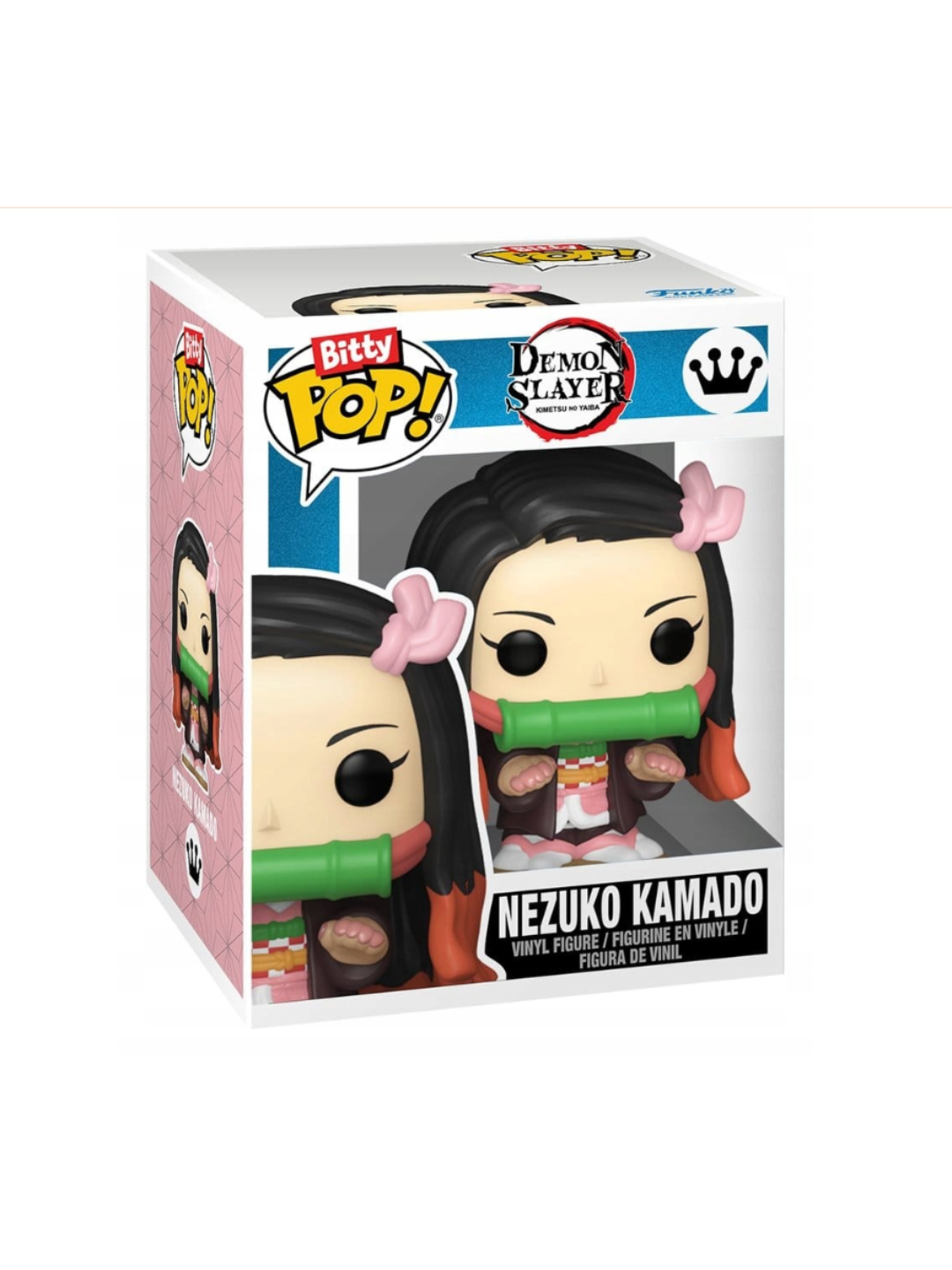 Funko Bitty Pop! Demon Slayer Tanjiro Kamado & Nezuko Kamado 2 Pack Vinyl Figures – 2.5 cm