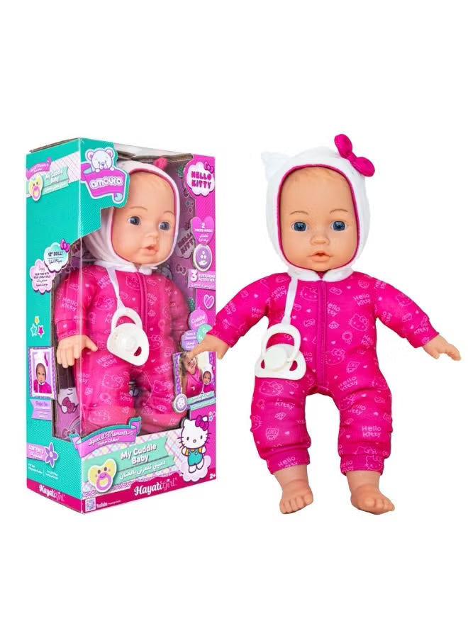 Baby Amoura Hello Kitty – My Cuddle Baby 12 Inch Doll Main image