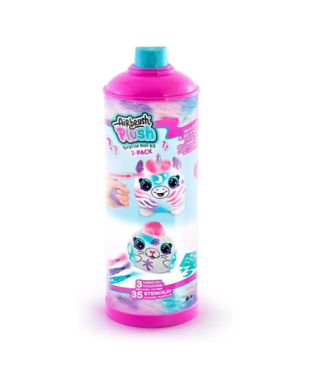 Canal Toys Airbrush Mini Mystery Kit 2-Pack DIY Decor Set Secondary image