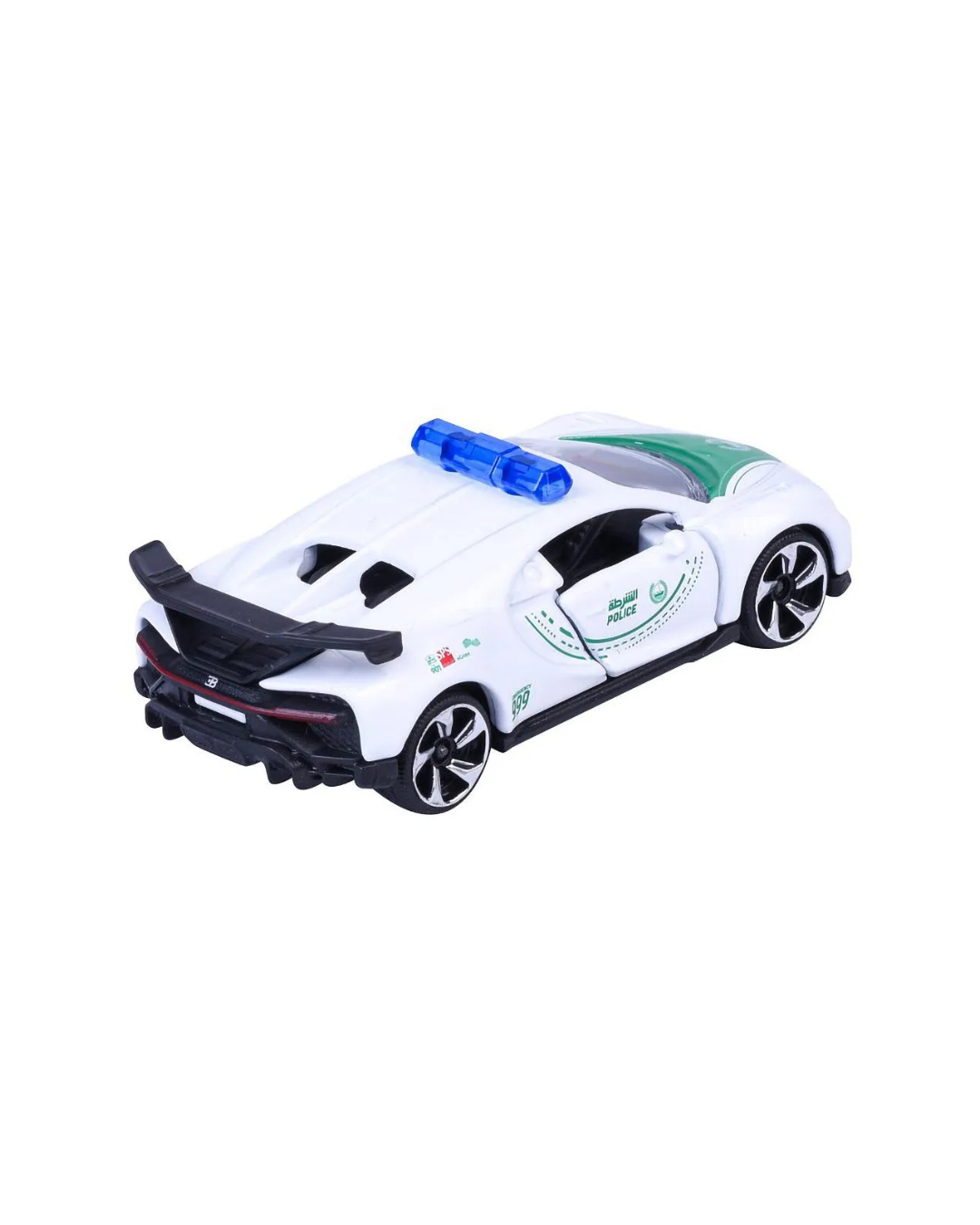 Majorette Dubai Police Deluxe Bugatti Chiron Diecast Car
