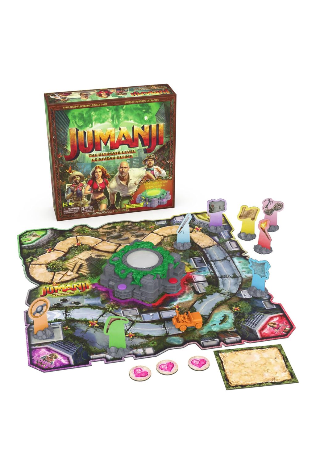 Jumanji Concrete Jungle Electronic Board Game for 2–4 Players, Ages 6+ [6076656] صورة ثانوية