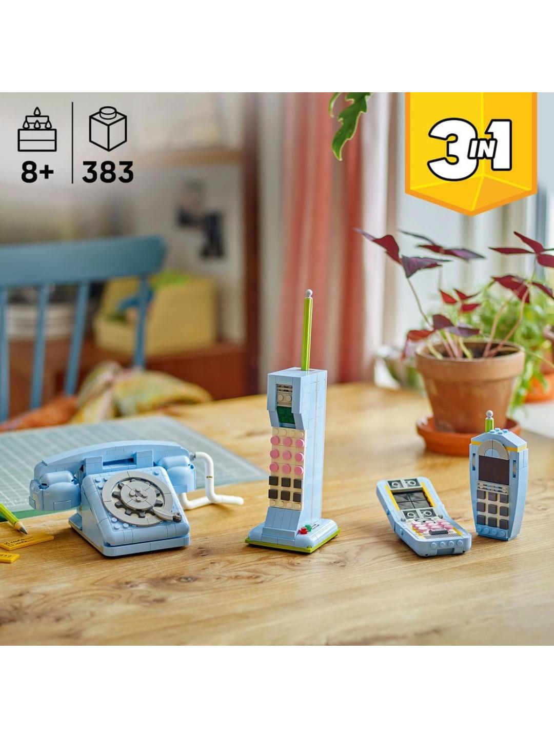 LEGO Creator 3-in-1 Retro Telephone 31174 Building Set